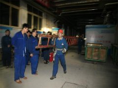 動(dòng)力公司、面一車間分別舉行防泄漏演練