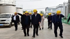 濱城區委領導來公司調研智能綠色工廠建設項目